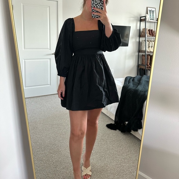 Forever 21 Black Mini Dress - Picture 3 of 7